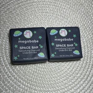 Megababe Space Bar Detoxyfing Charcoal Underarm Bar 1.3 oz./36g